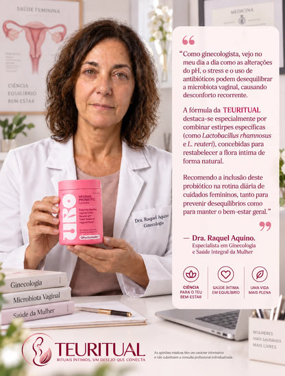 Probióticos vaginais para o cuidado íntimo feminino